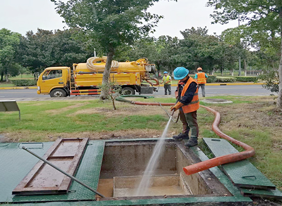 弋江化油池清理